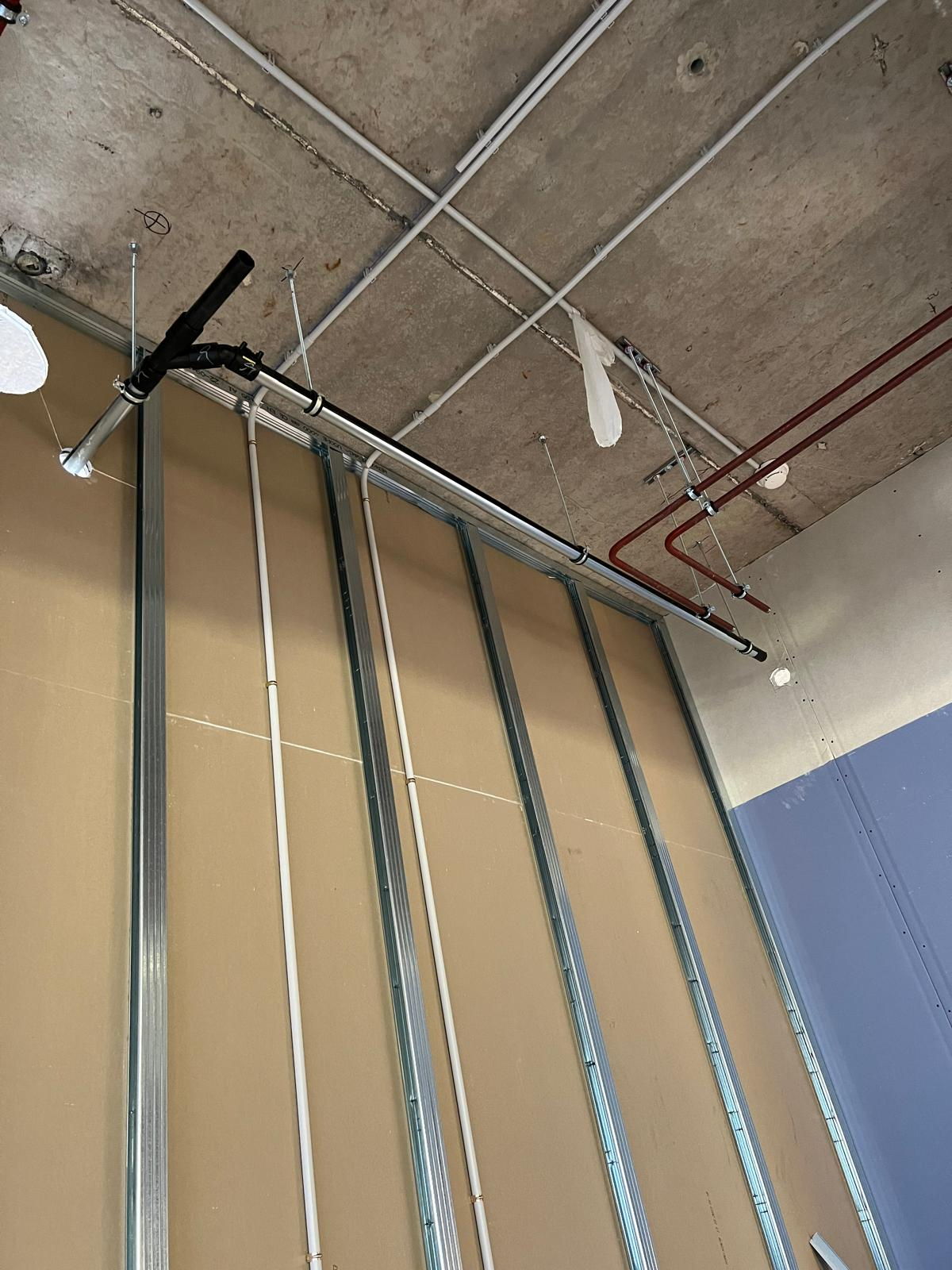 Plafond constructie werkzaamheden